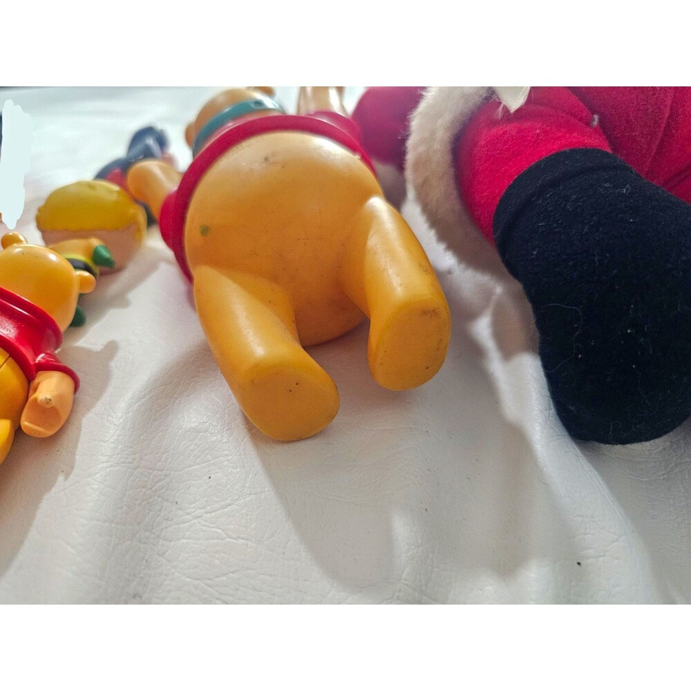 Funko Winnie the Pooh Pooh Piglet Tigger Figure Lot of 7 Plastic Vintage toys